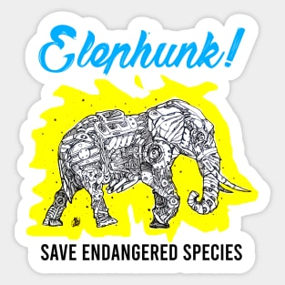 ELEPHUNK! Sticker